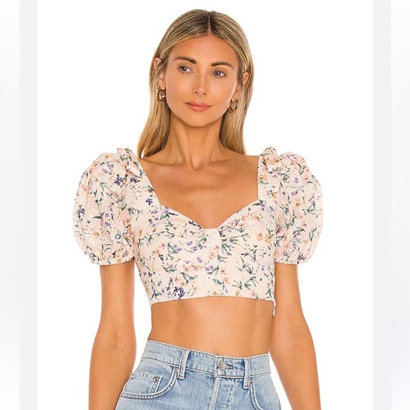 Lovers + Friends Tops - Lovers + Friends Jill Crop Top